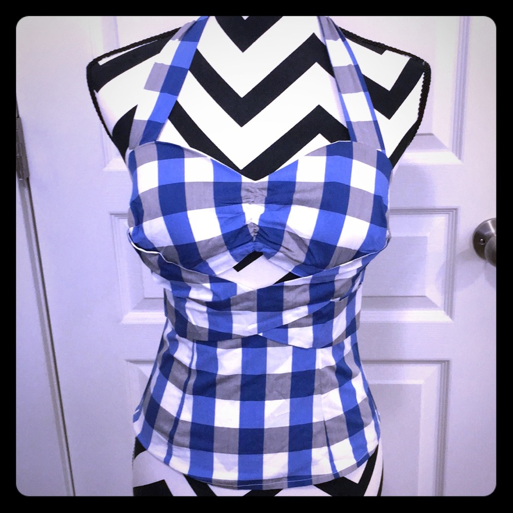 Guess Sexy Bustier Top Sz Sm/ Med